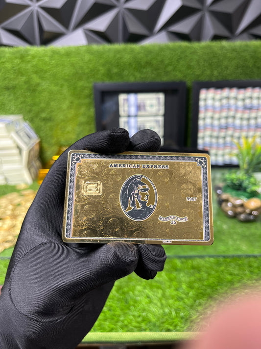 24K Gold AMEX