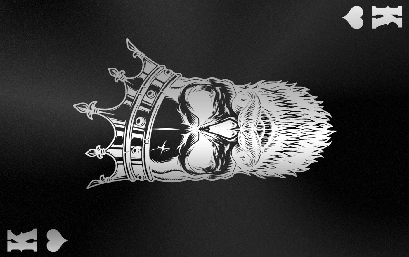 King Of Hearts-Skull