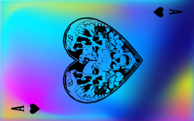 Ace Of Hearts-Skull