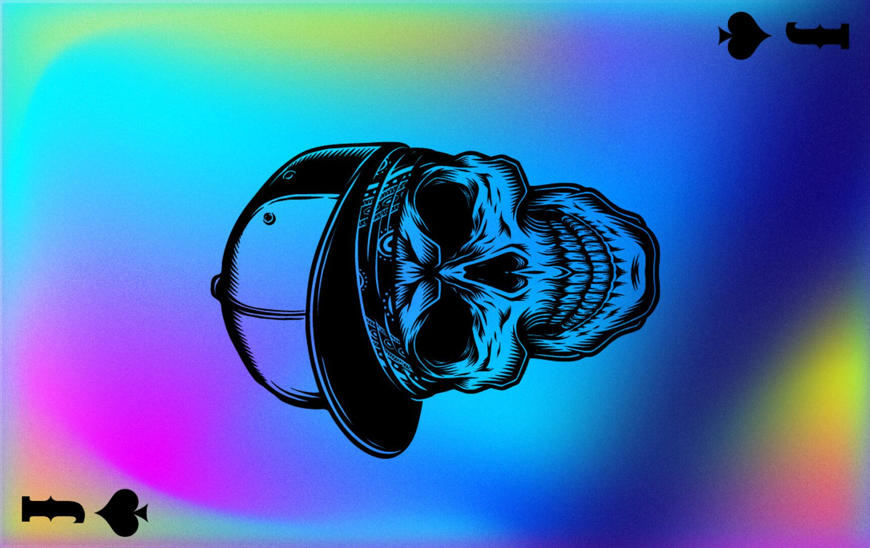 Joker Of Spades-Skull