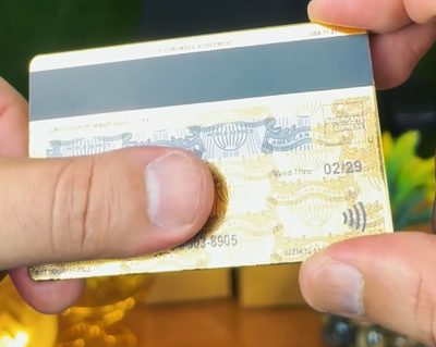 24K GOLD AMEX