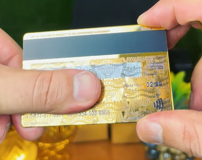 24K GOLD AMEX
